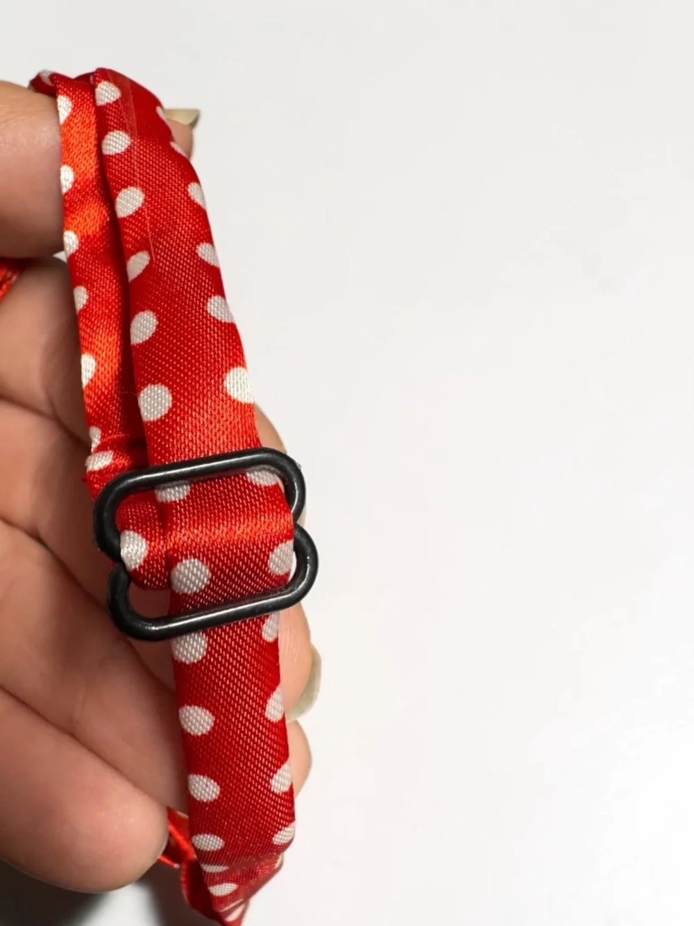 Red Polka Dot Dog/Cat Tie Adjustable Pet Necktie NWOT